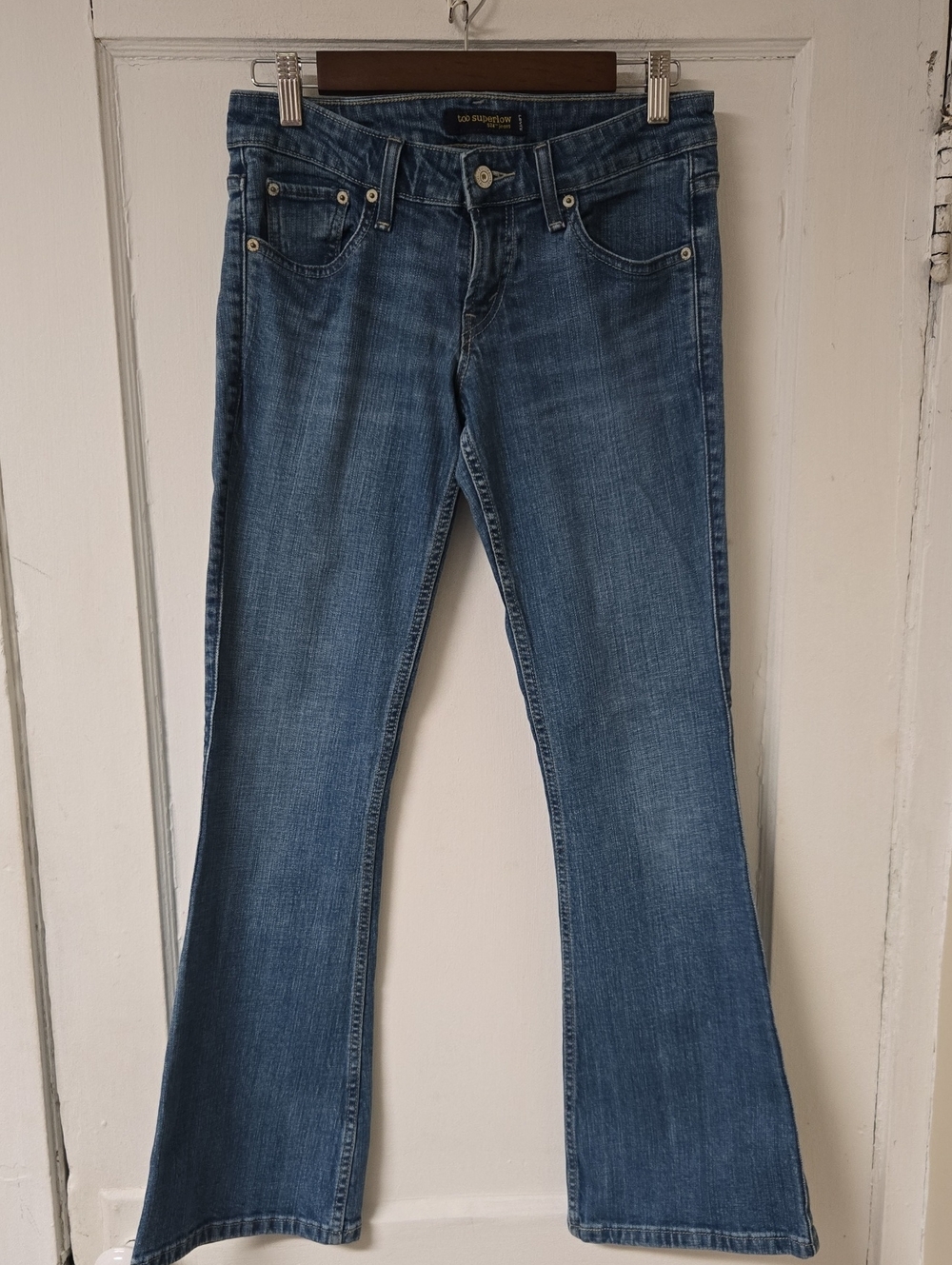 Levi's Y2K Too Superlow Flare Jeans 5 Medium